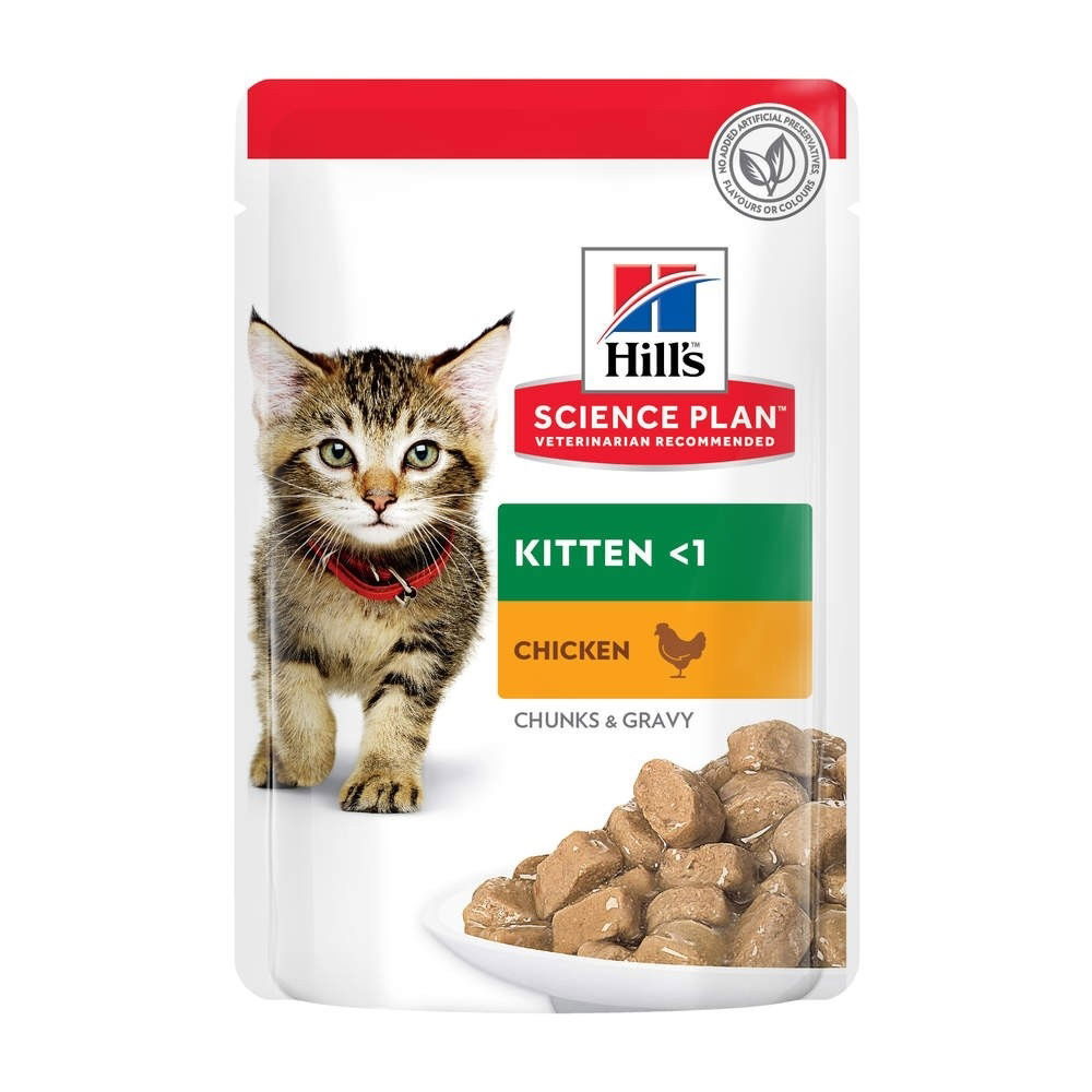 Hill's Science Plan Kitten Chicken & Turkey 12x85 g