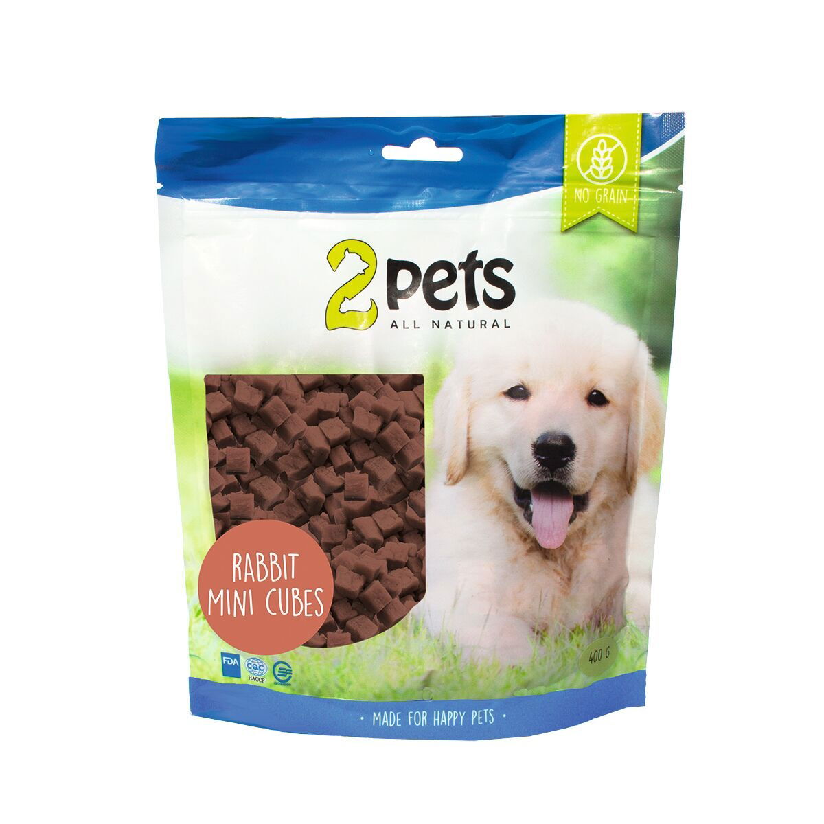2Pets MiniCubes Hundgodis med Kanin