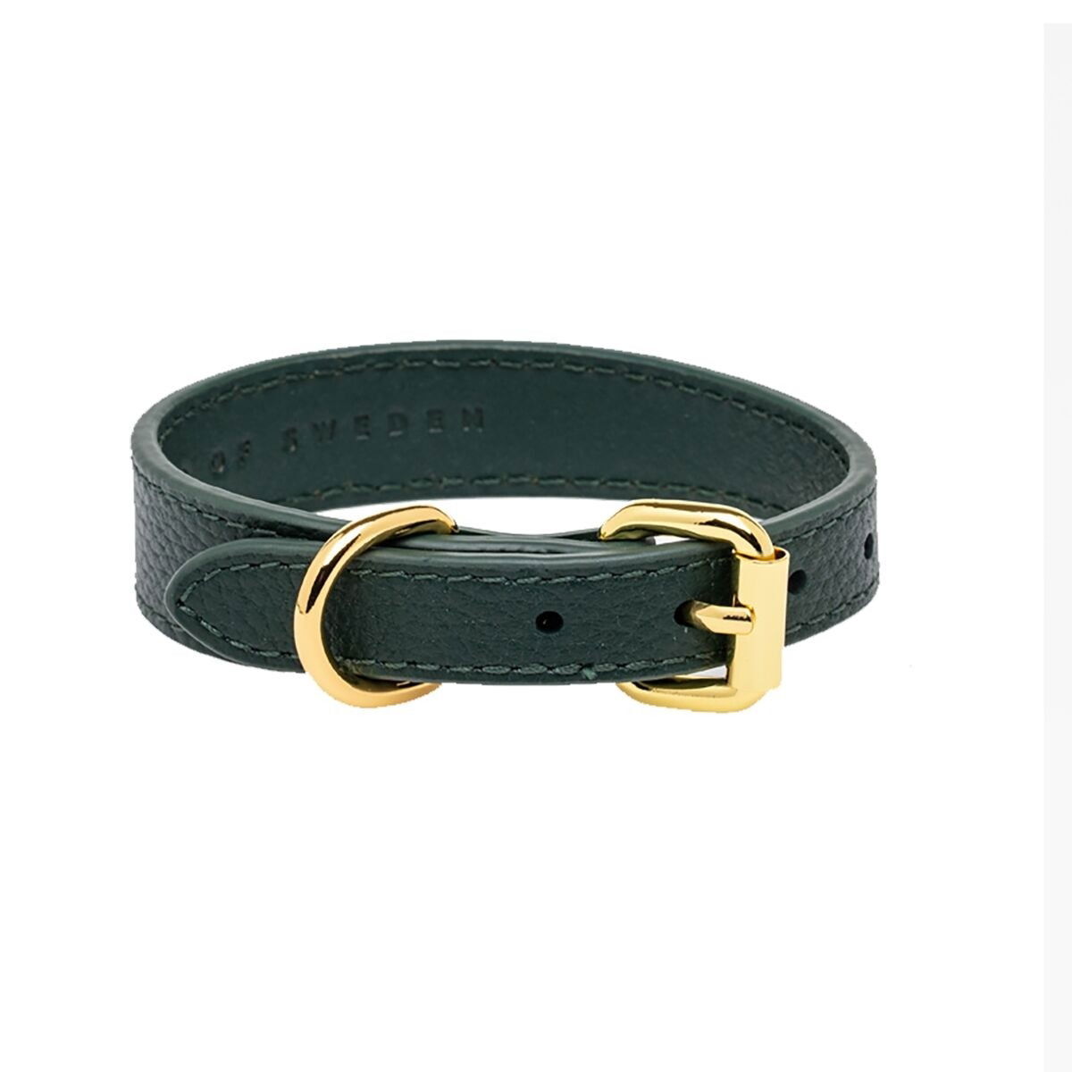 Collar of Sweden Dark Green Collar Thin