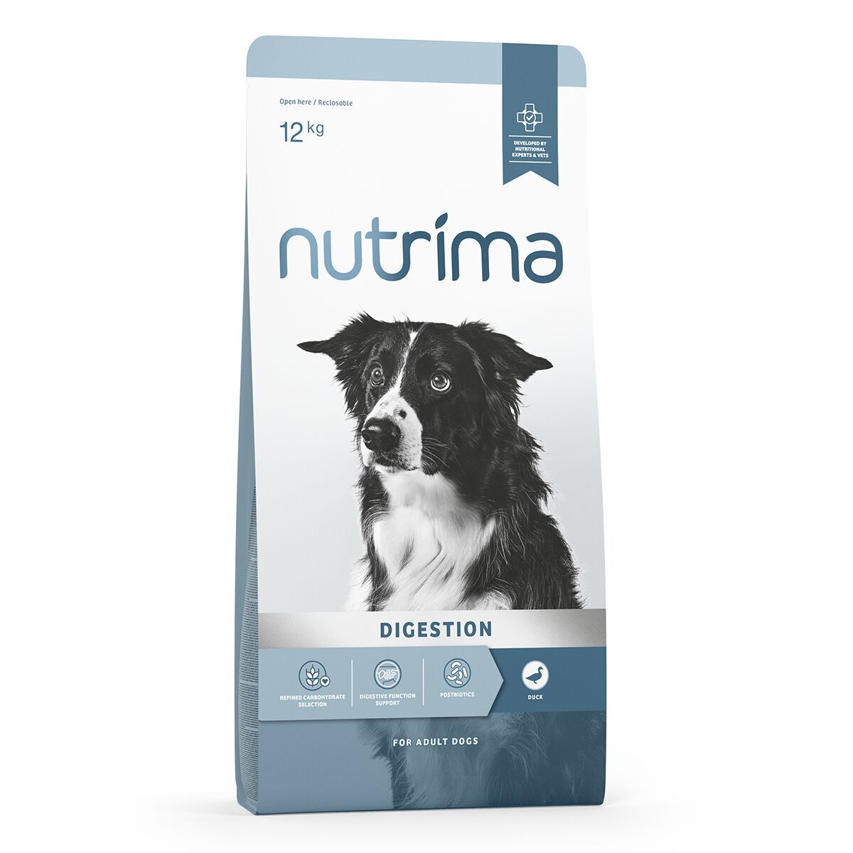 Nutrima Dog Adult Digestion Duck Torrfoder till Hund