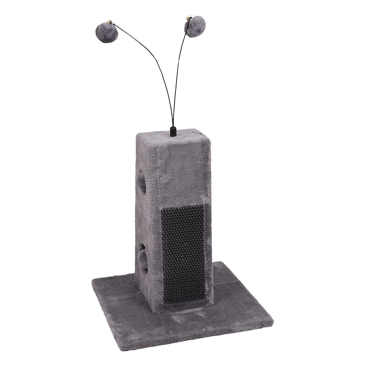 Flamingo Scratching tree Lara Grey & Dark grey & Natural