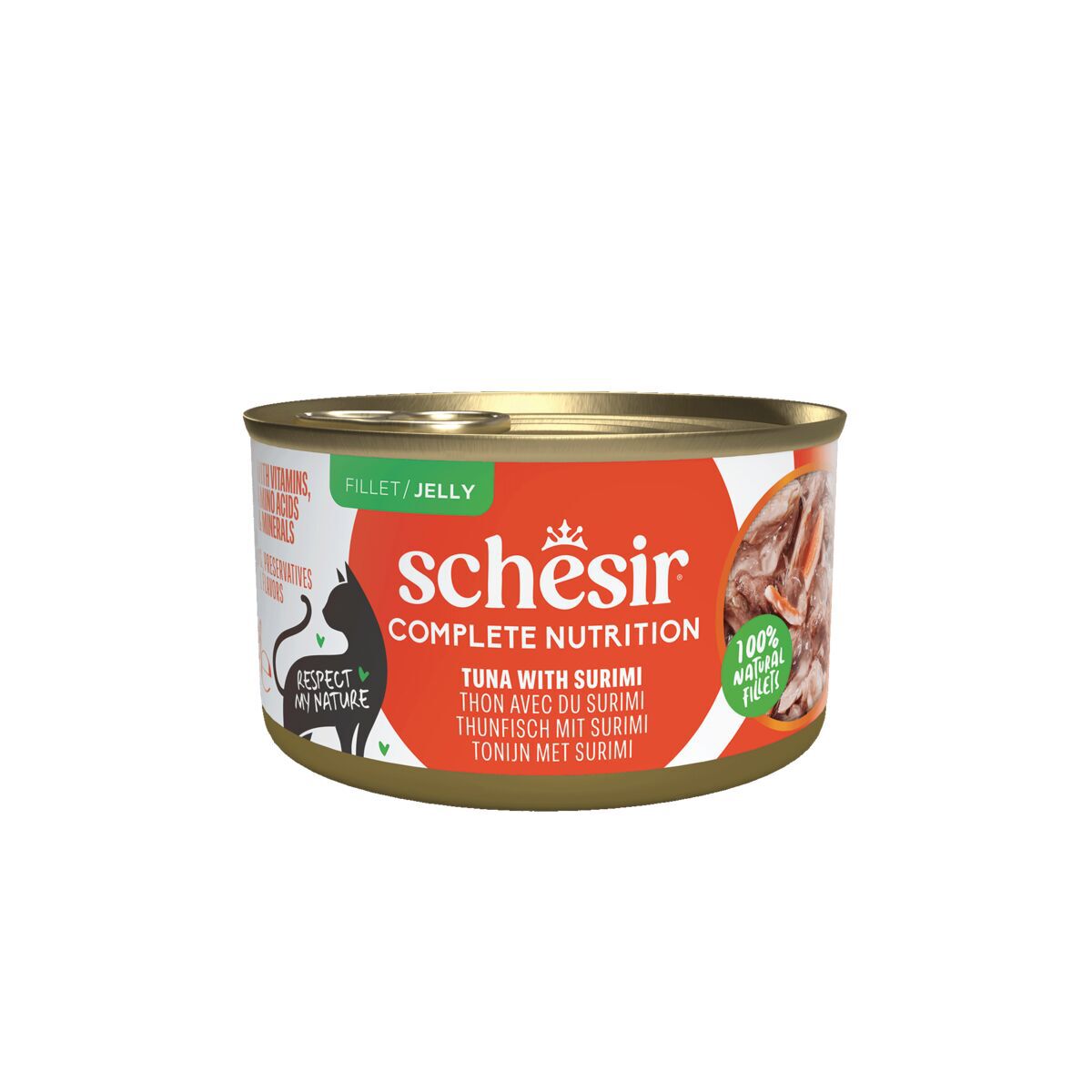 Schesir Cat Tuna &amp; Surimi 85 g