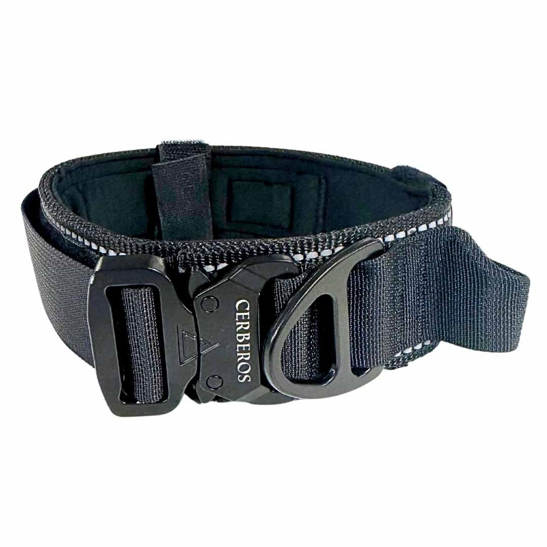 Cerberos Dog Collar Black