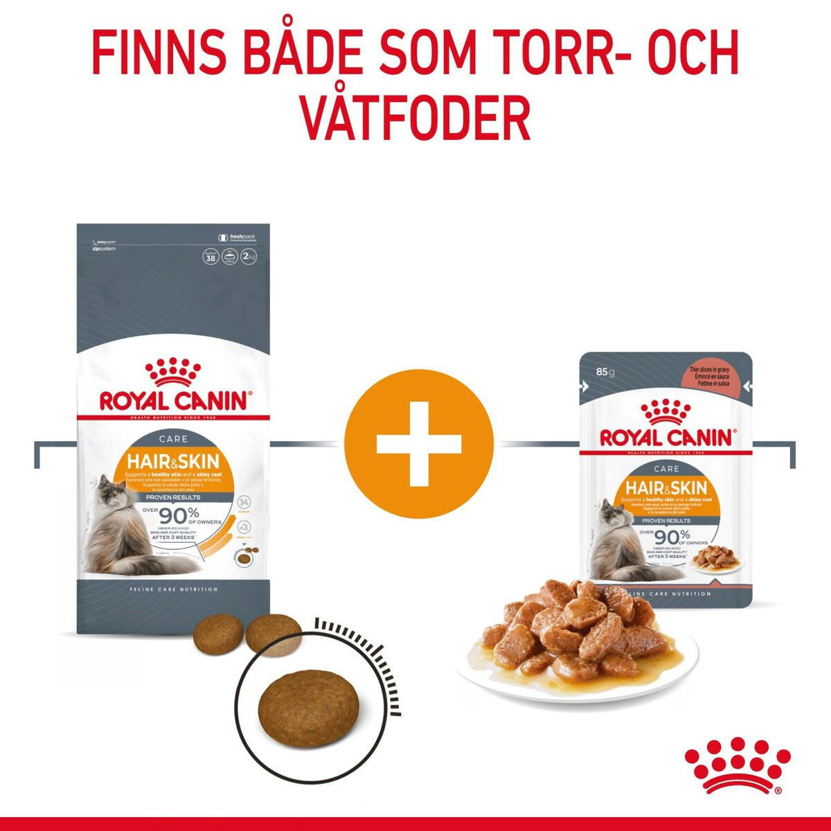 Royal Canin Hair & Skin Care Gravy Adult våtfoder för katt