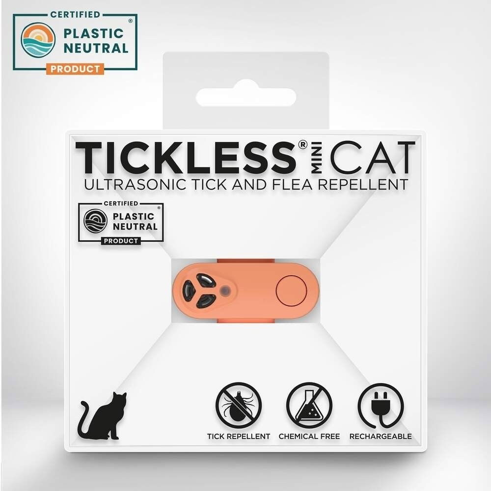 Tickless MINI CAT Electronic Tick Repellent black 