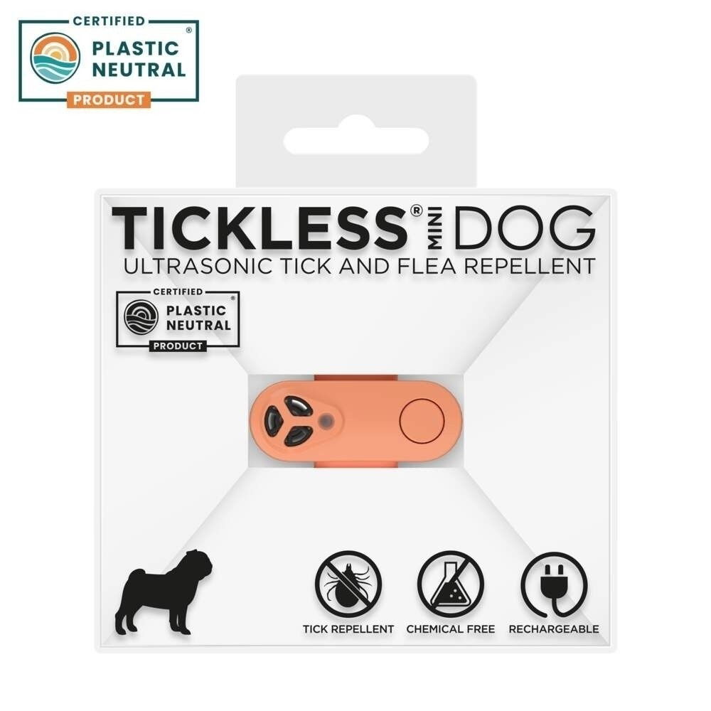 Tickless MINI DOG Electronic Tick Repellent black