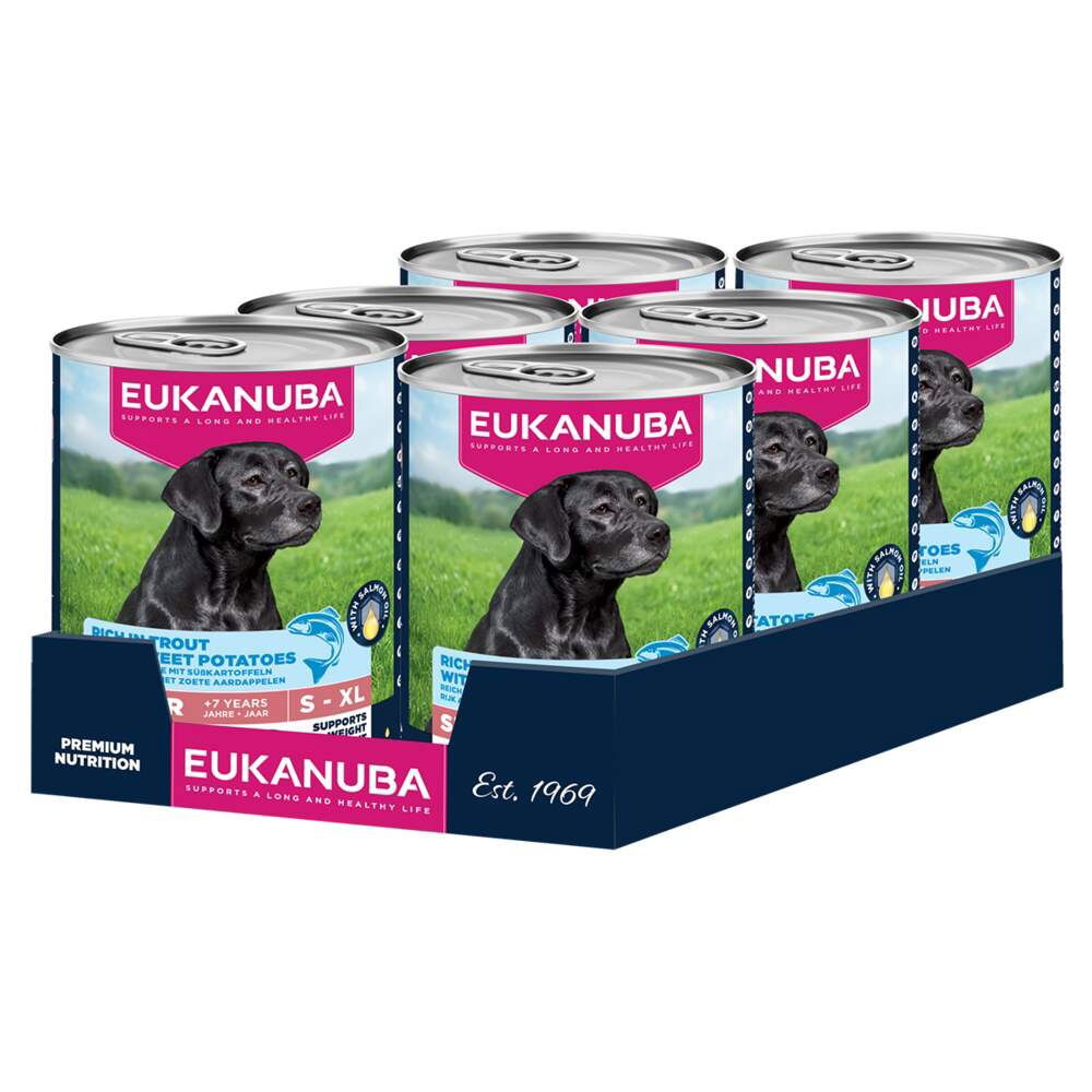 Eukanuba Dog Wet Senior Trout with Sweet Potatoes 400g