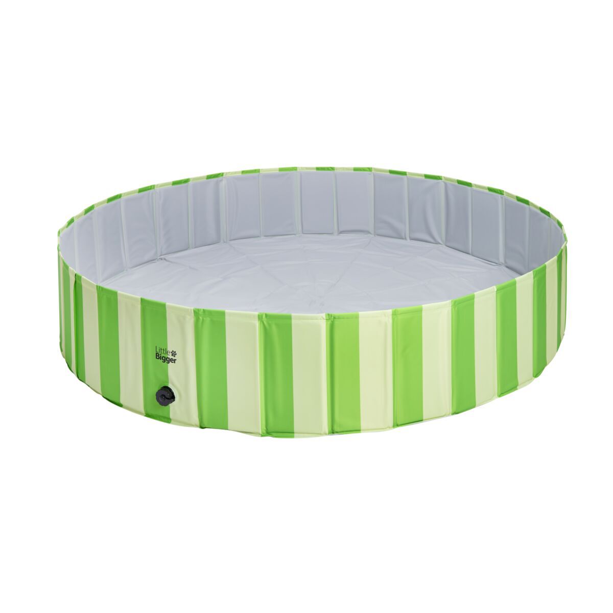 Little&Bigger Hot Summer Juicy Hundpool Grön 160 cm