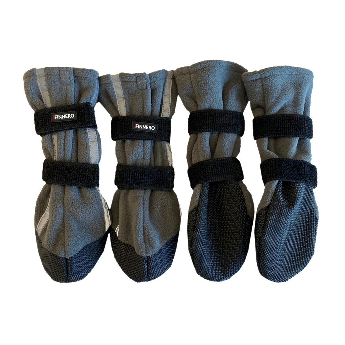 HALLA Reflective Soft Booties, grey
