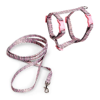 Basic Cat Sele & Koppel Rosa Leopard