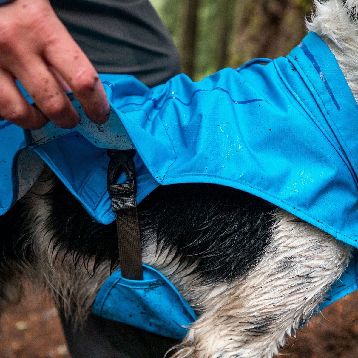 Ruffwear Sun Shower Jacka Blå skymning