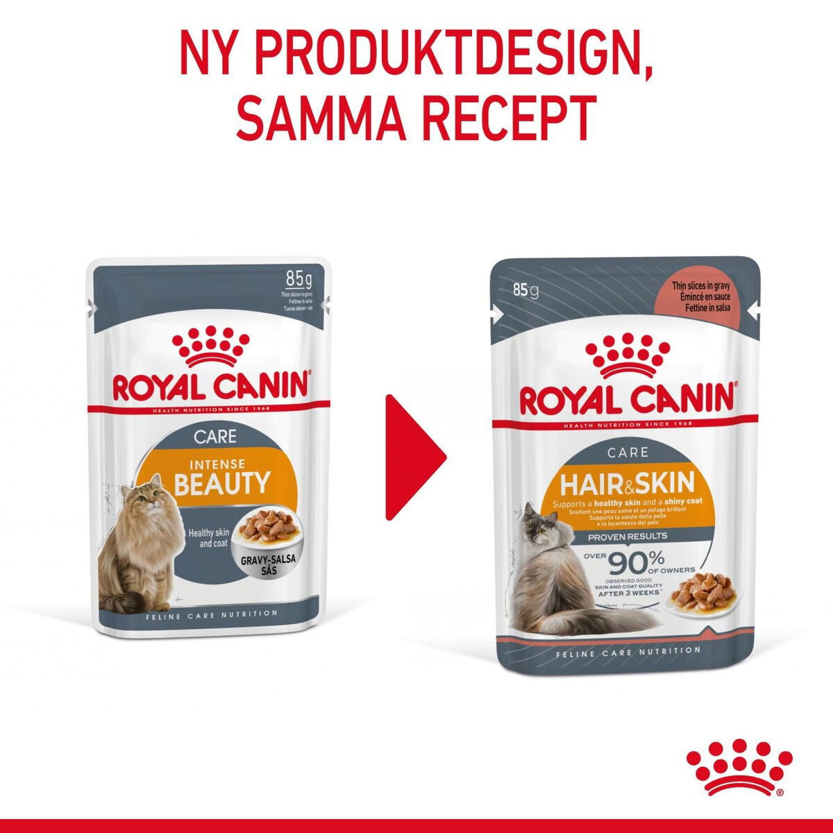 Royal Canin Hair & Skin Care Gravy Adult våtfoder för katt