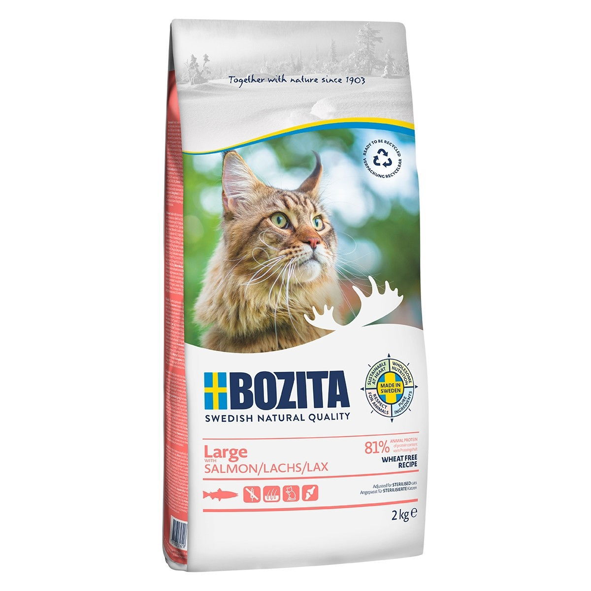 Bozita Large Wheat Free Salmon