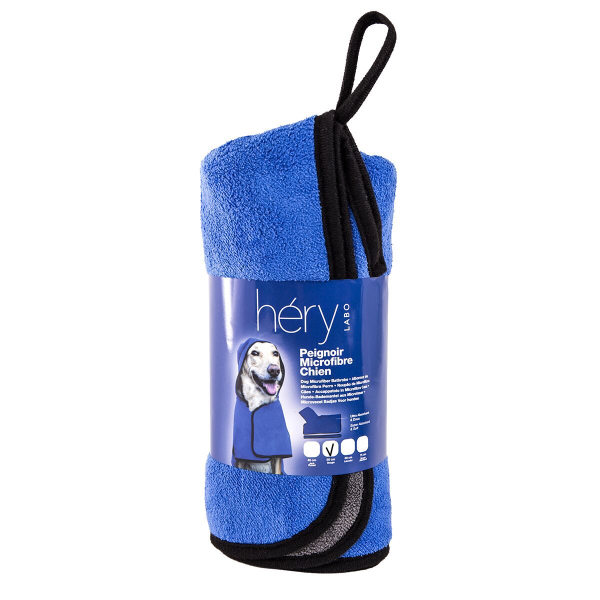 Héry Badrock till Hund i Mikrofiber Blå