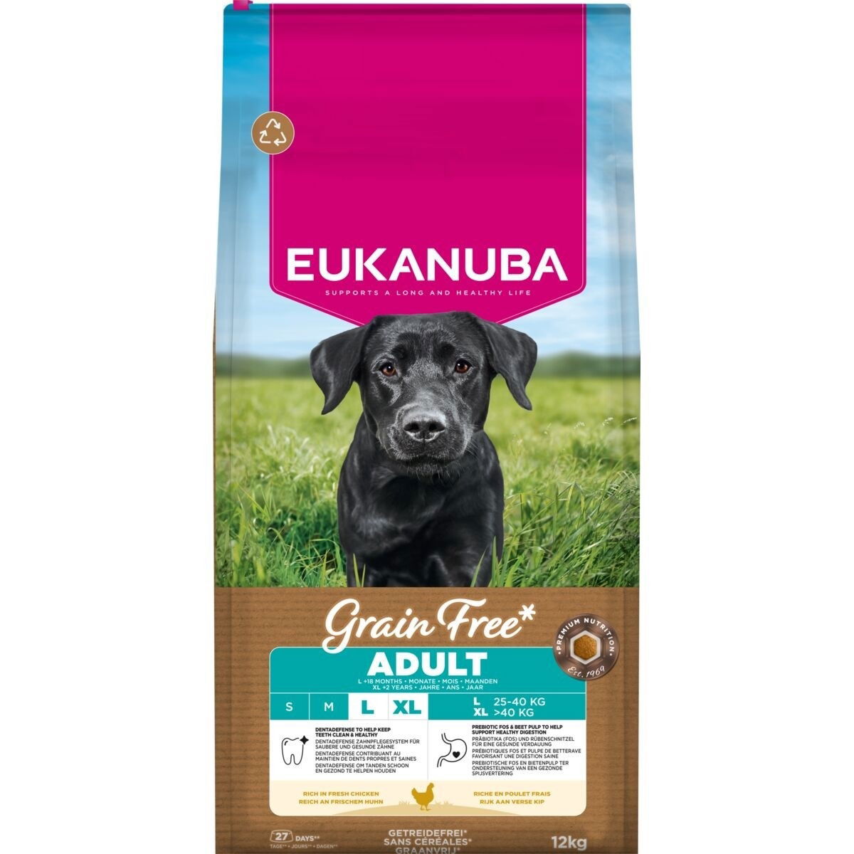 Eukanuba Grain Free Adult Large Chicken