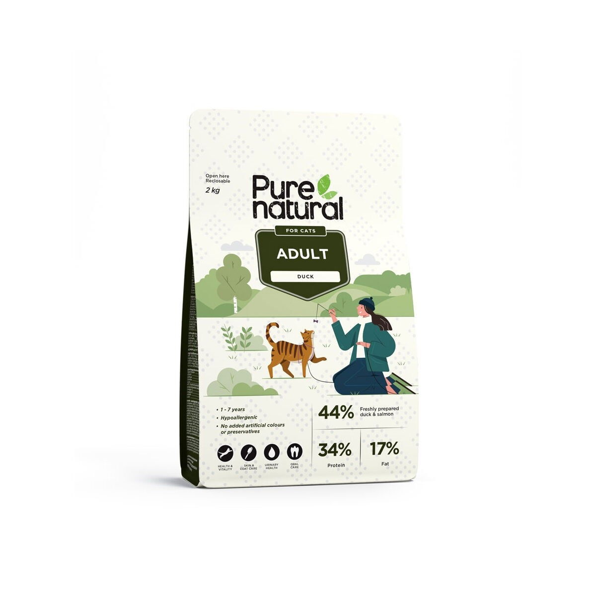 Purenatural Cat Adult Duck