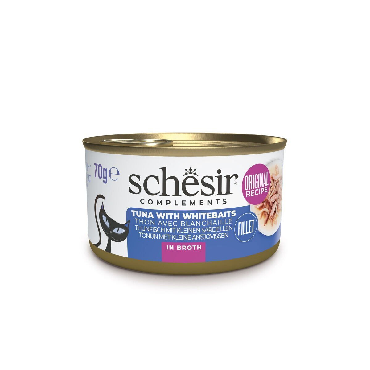 Schesir Tuna & Whitebait 70 g
