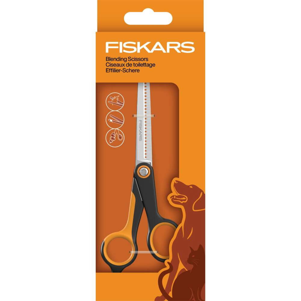 Fiskars blending scissors 1-sided