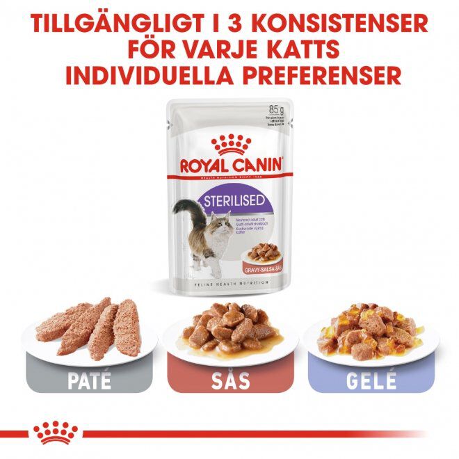 Royal Canin Sterilised Gravy Adult våtfoder för katt
