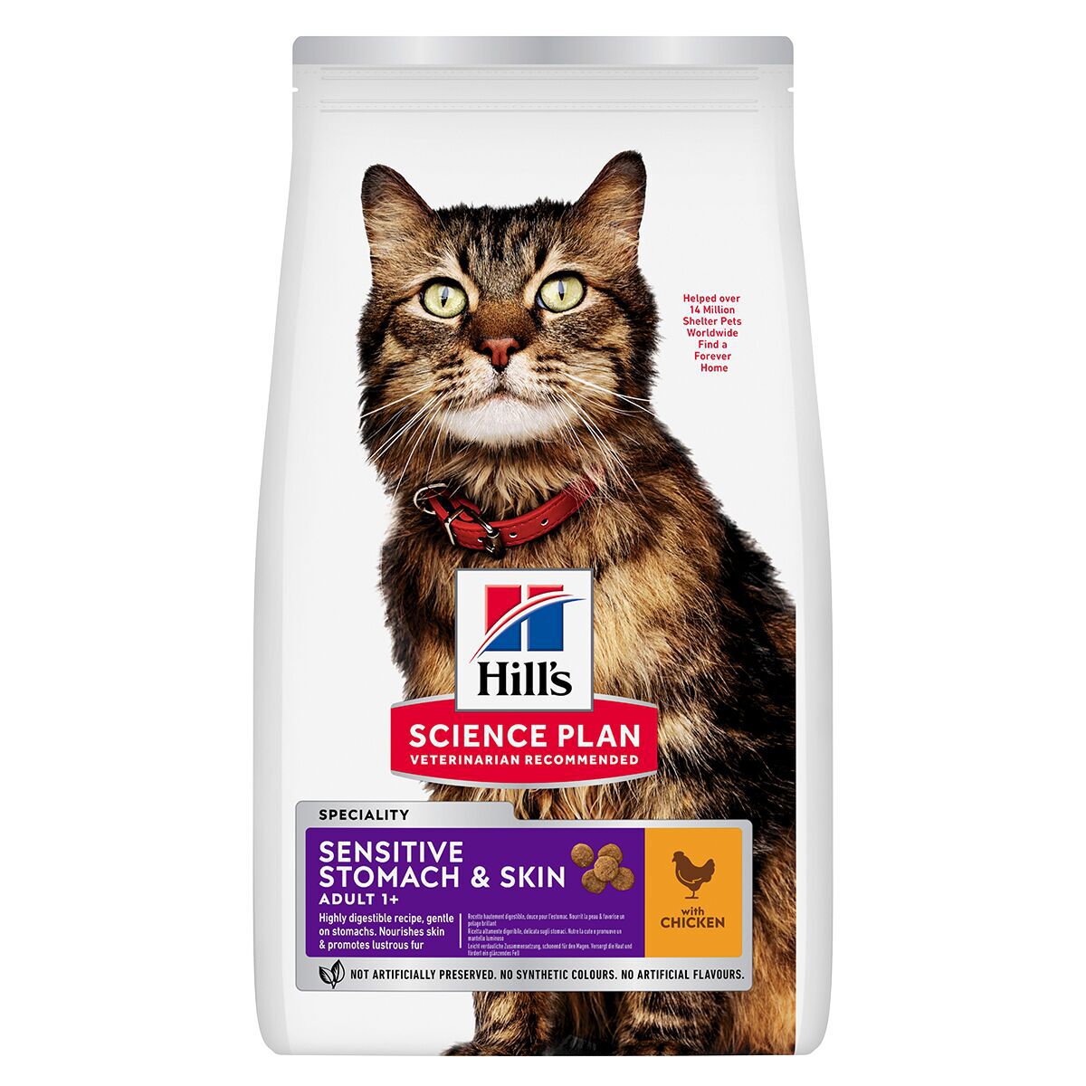 Hill's Science Plan Cat Adult Sensitive Stomach & Skin Chicken