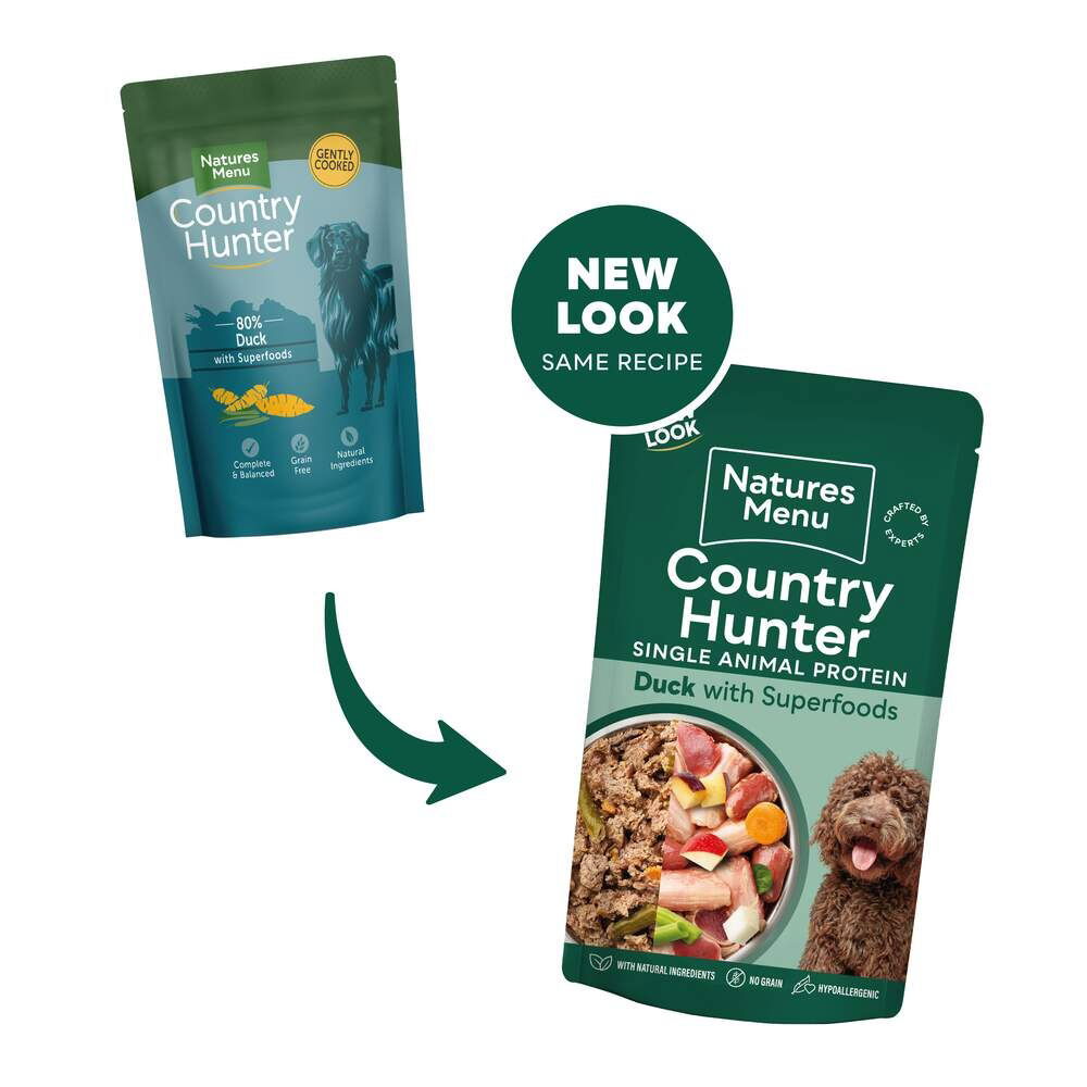 Natures:menu Country Hunter Hund Anka 150 g 