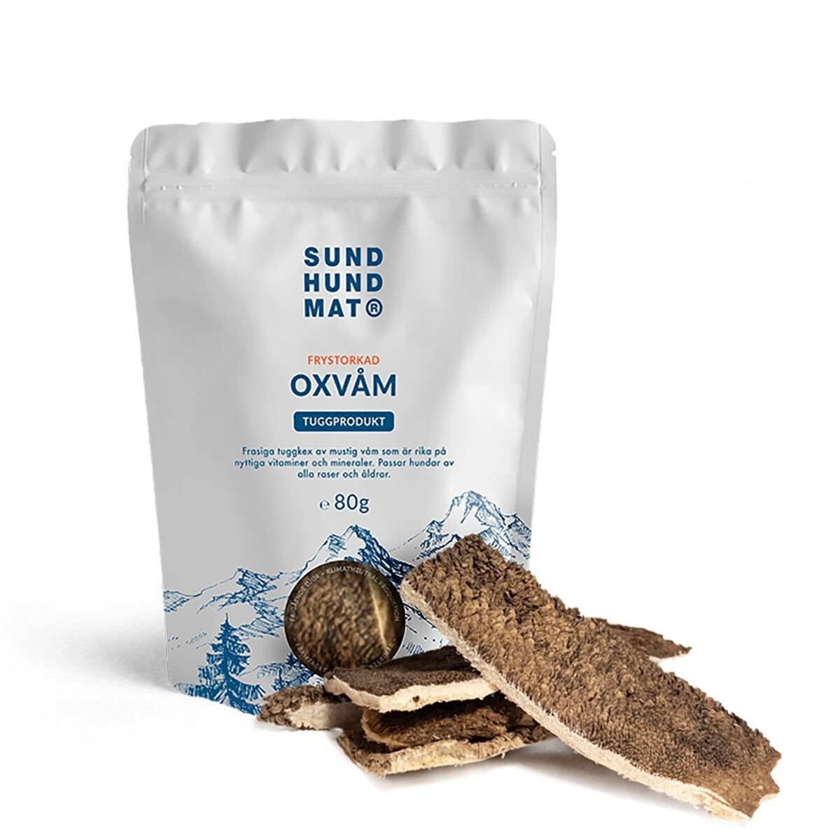 SH Frystorkad Oxvåm 80g