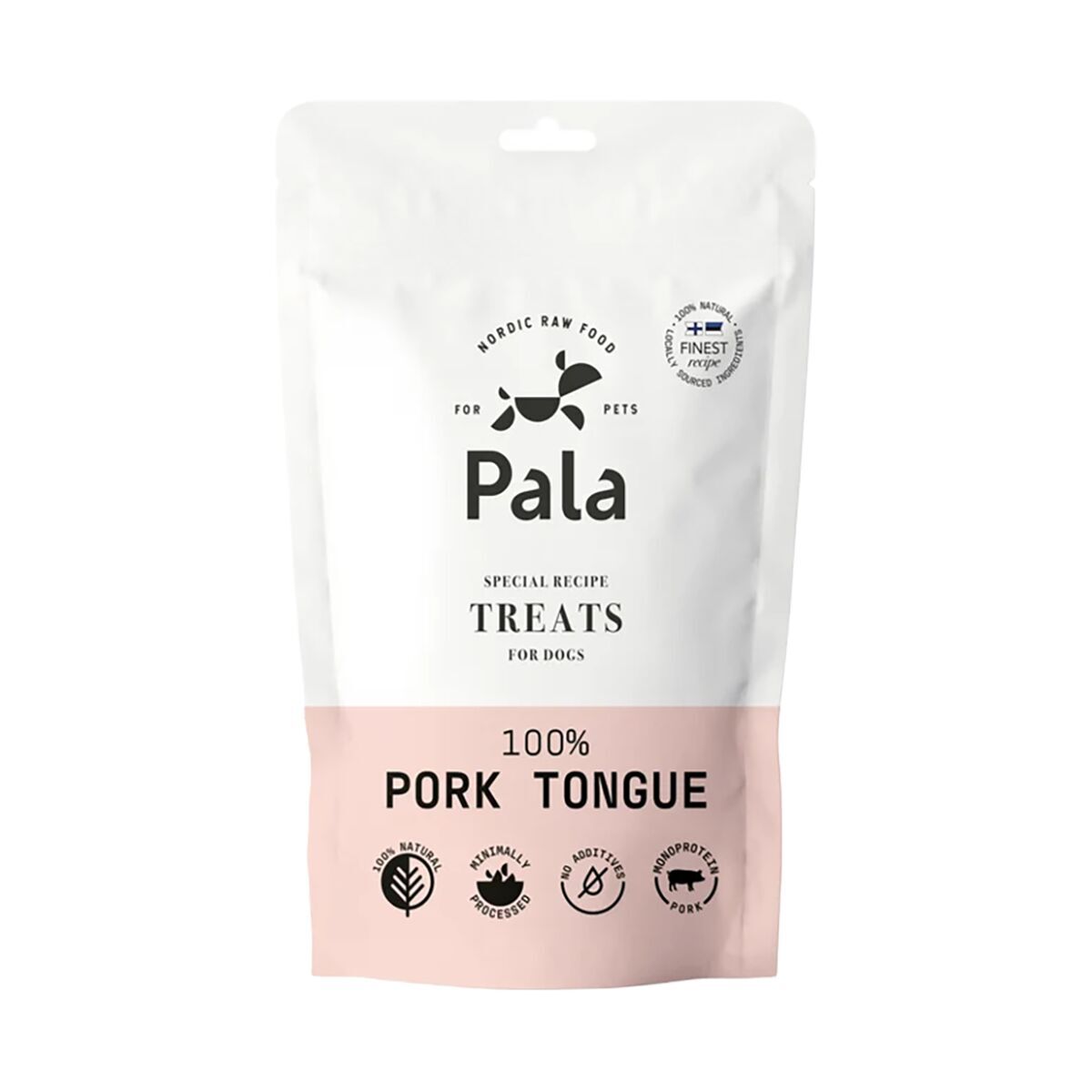 Pala 100% Pork Tongue Lufttorkat Hundgodis 100 g