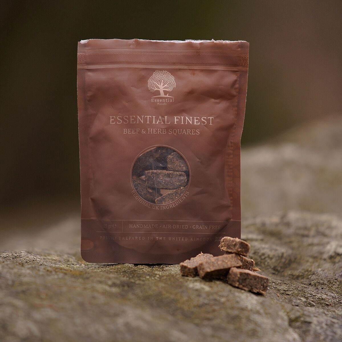 ESSENTIAL Beef&Herb Squares 125g