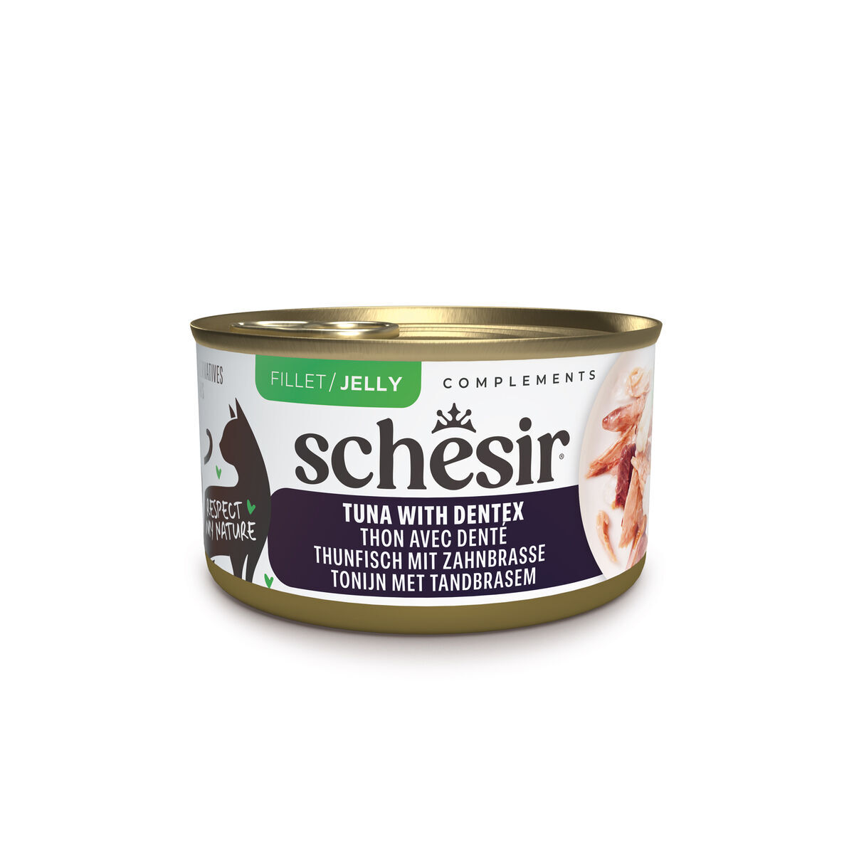 Schesir Complements Tuna with Dentex in Jelly 70 g
