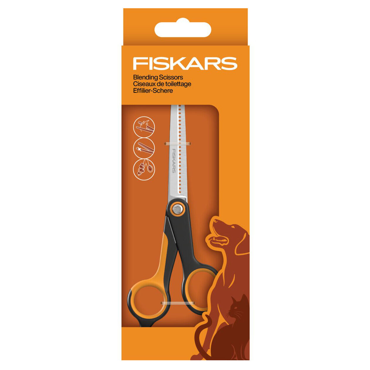Fiskars blending scissors​ 1-sided