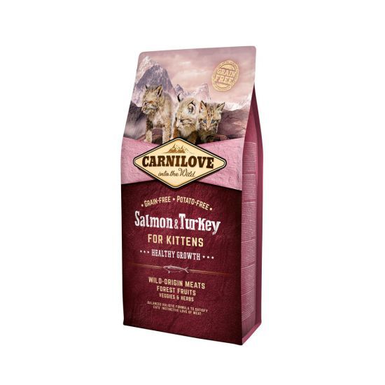 Carnilove Cat Kitten Lax & Kalkon