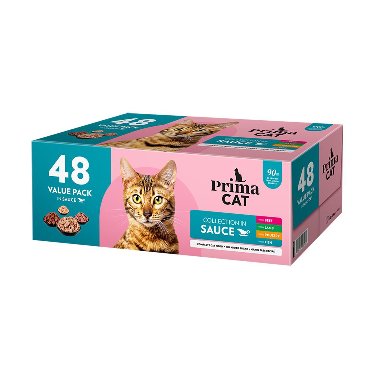 PrimaCat Classic Valuepack in Gravy 48x85 g