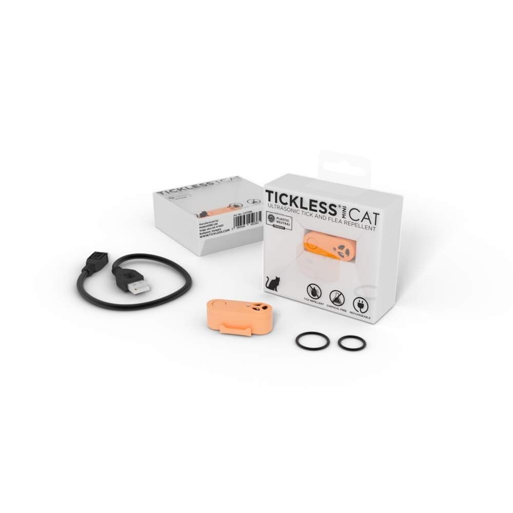 Tickless MINI CAT Electronic Tick Repellent black 