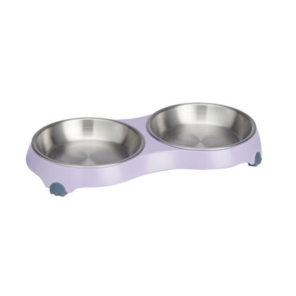 Basic 4-Paw Double Diner Dubbel Kattskål