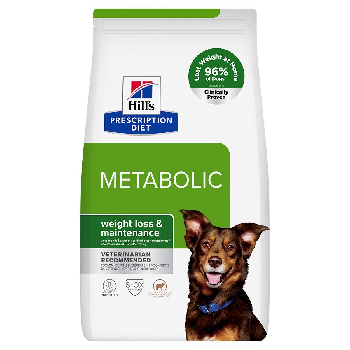 Prescription Diet Metabolic Weight Management med Lamm & Ris Hundfoder - 1,5 kg
