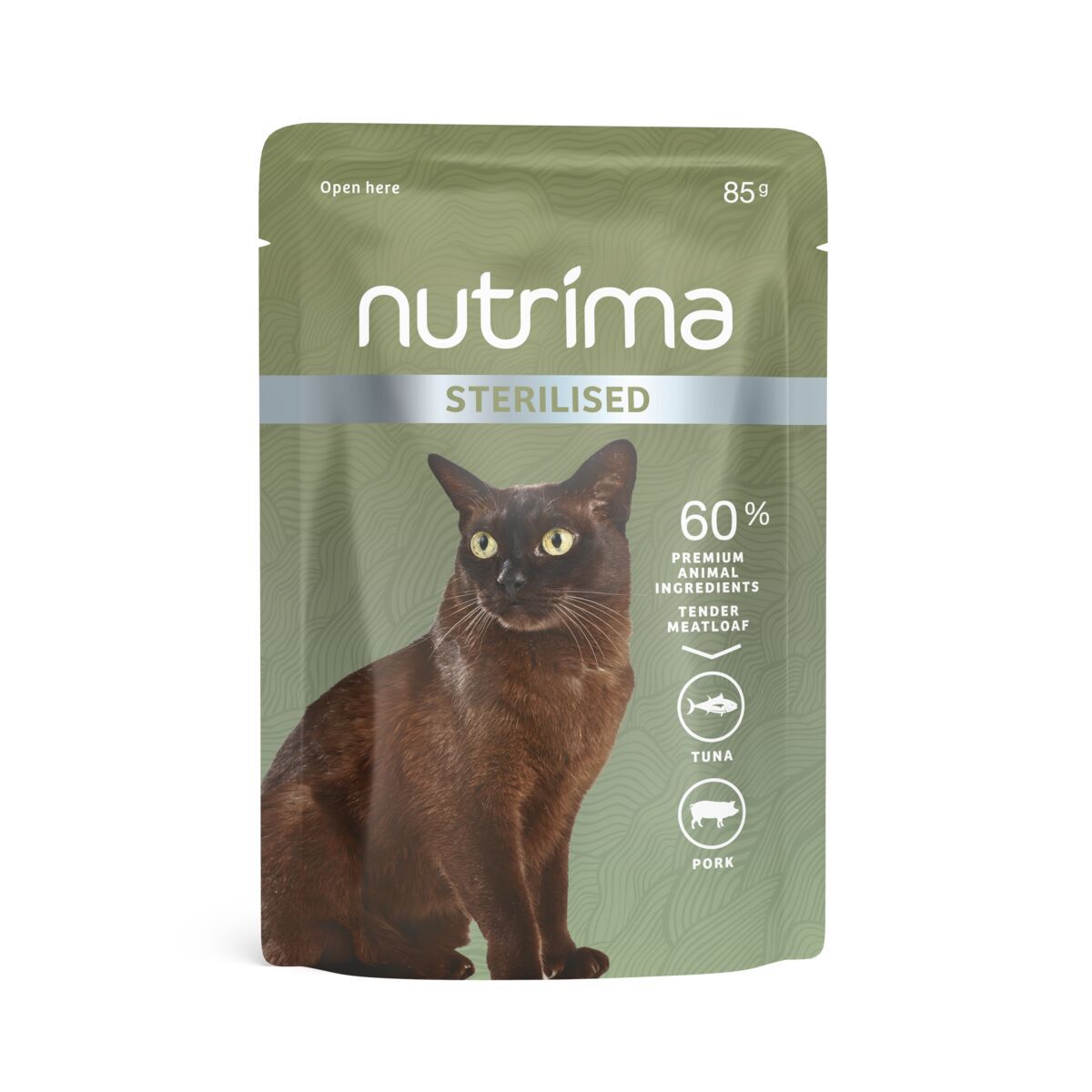 Nutrima Cat Adult Sterilised Tuna & Pork 85 g