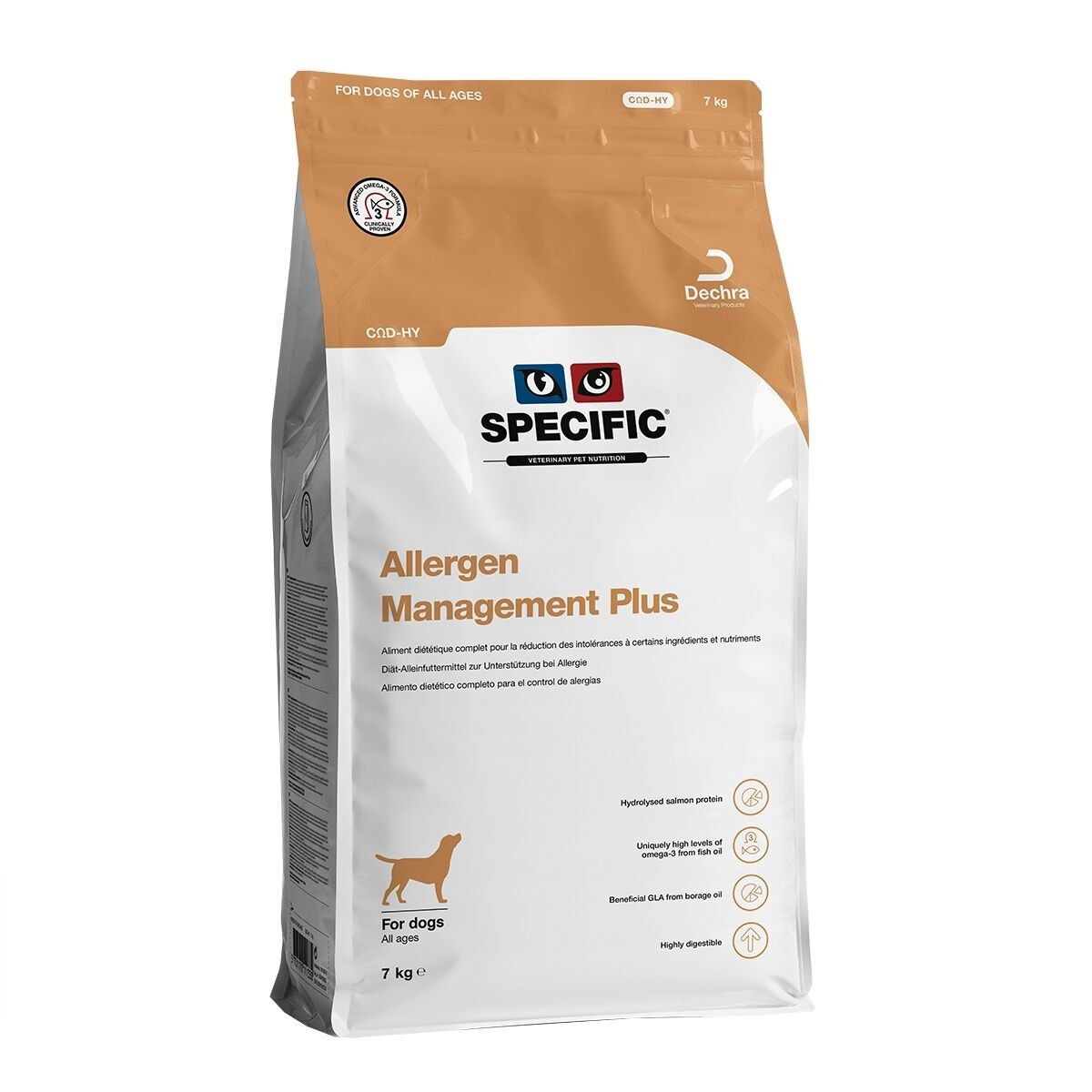 Specific COD-HY Allergen Management Plus | Veterinärfoder - Veterinärfoder till hund - Veterinärfoder för foderallergi hos hund | DogStyle