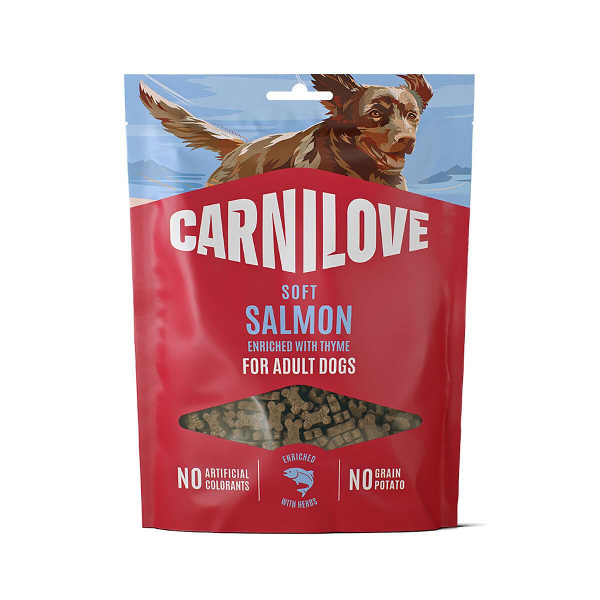 Carnilove Dog Soft Snack Salmon with Thyme small bite - 200 g