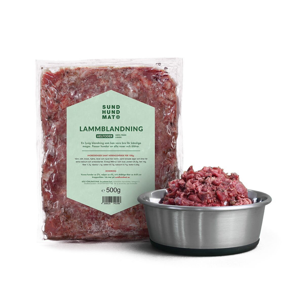Sund hundmat Lamb mix