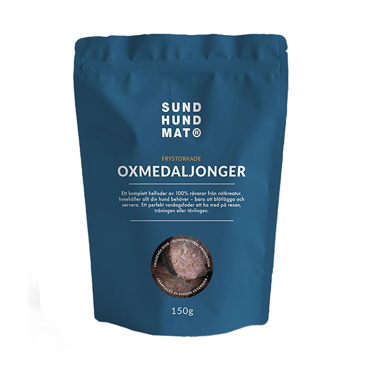SH Frystorkade Oxmedaljonger 150g
