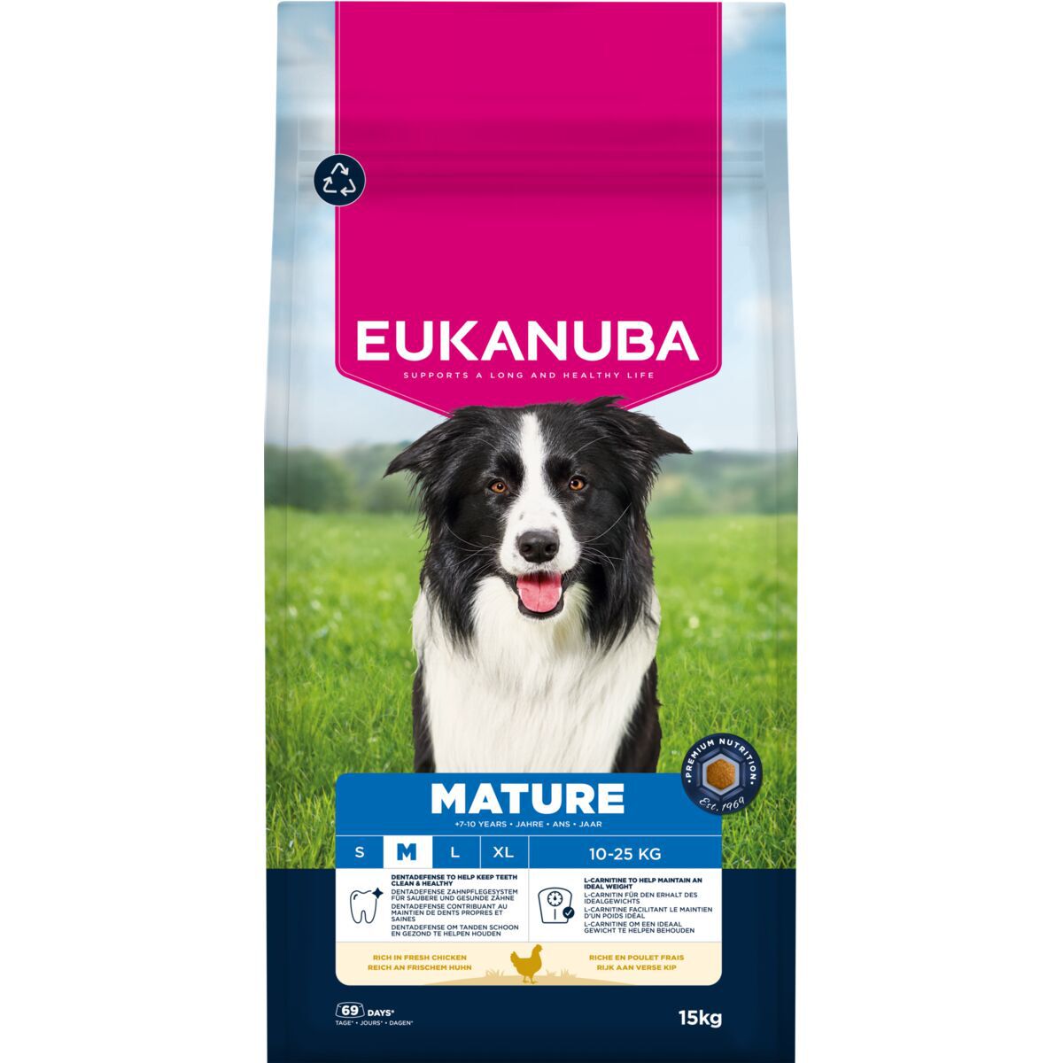 Eukanuba Dog Mature Medium Breed Chicken (15 kg)