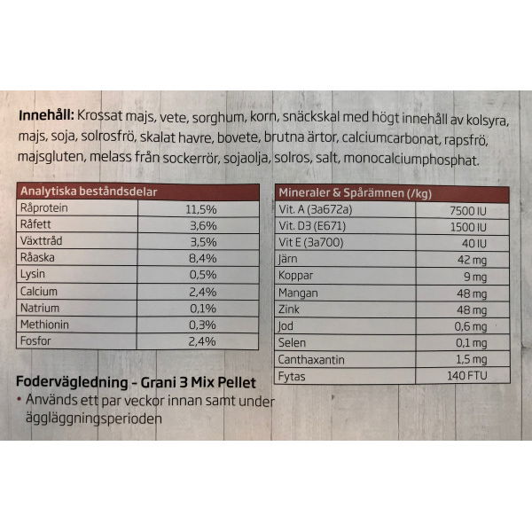Hobby First Grani 3 Mix Pellet