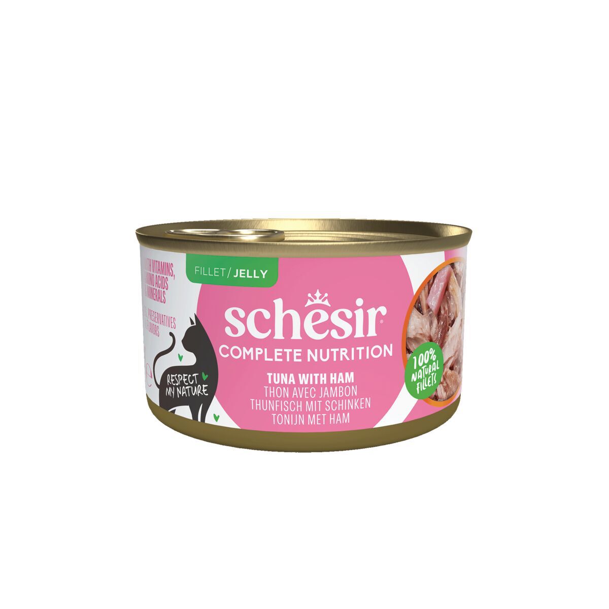 Schesir Cat Tuna & Ham 85 g