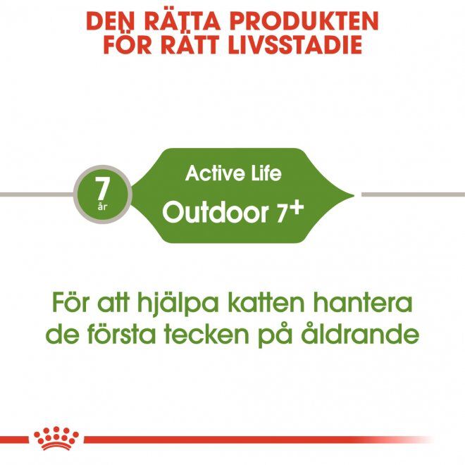 Royal Canin Outdoor 7+ Ageing torrfoder för katt