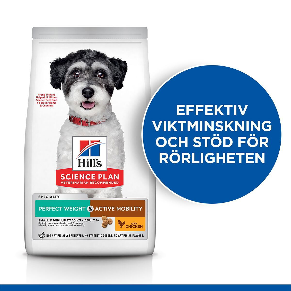 HILL'S SP per.wght & act. Mob. S&Mi Ad ky