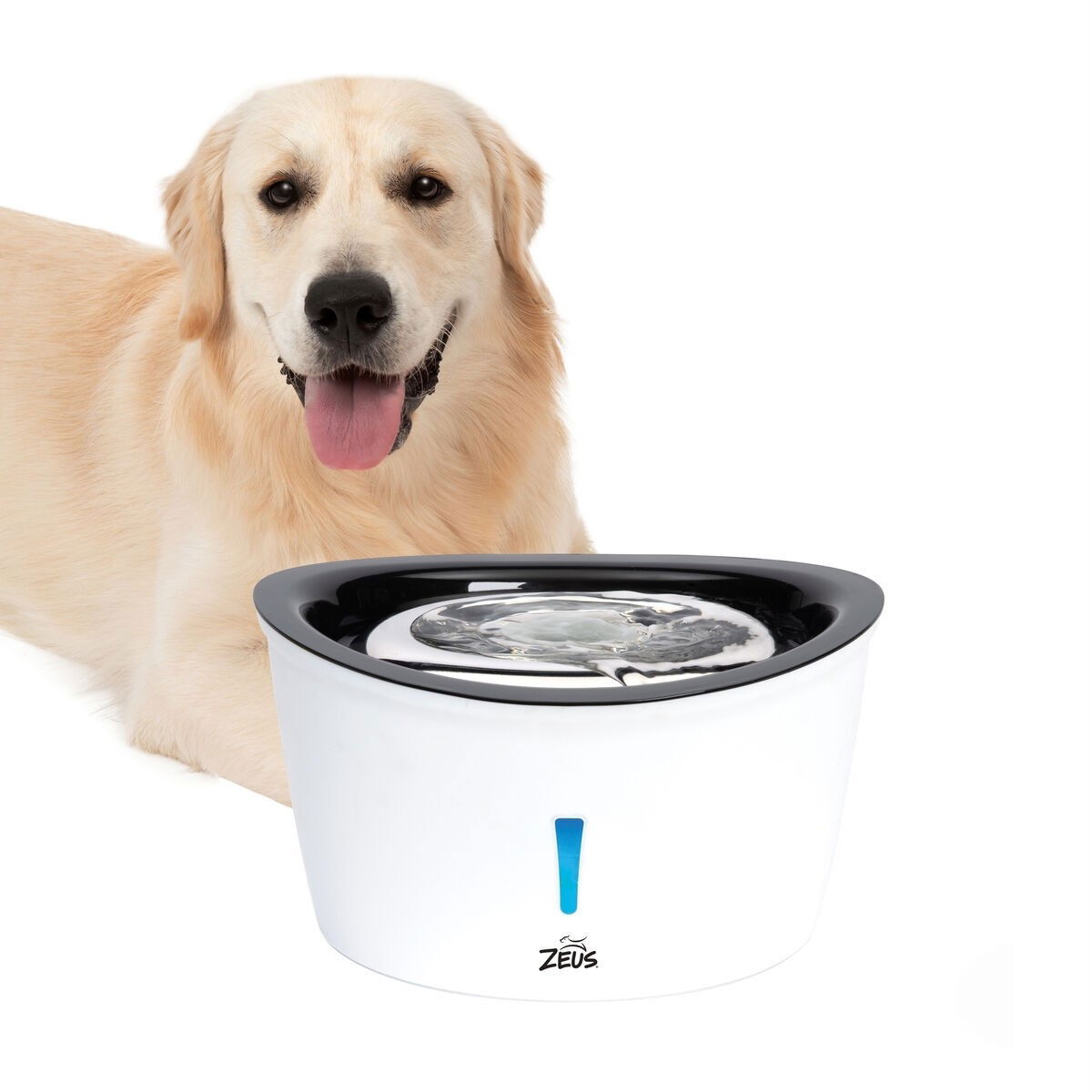 Zeus Cascade dog drinking fountain stainless steel 6 l