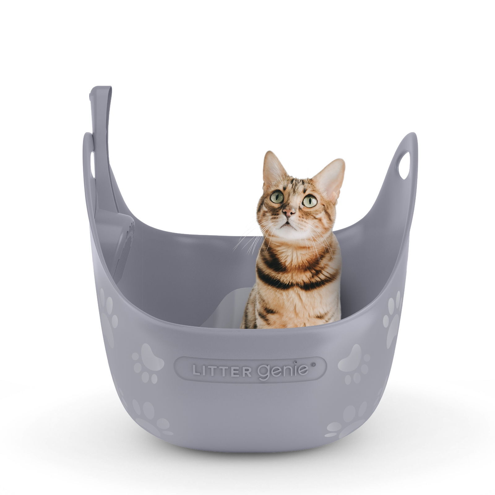LitterLocker Genie litter tray with scoop