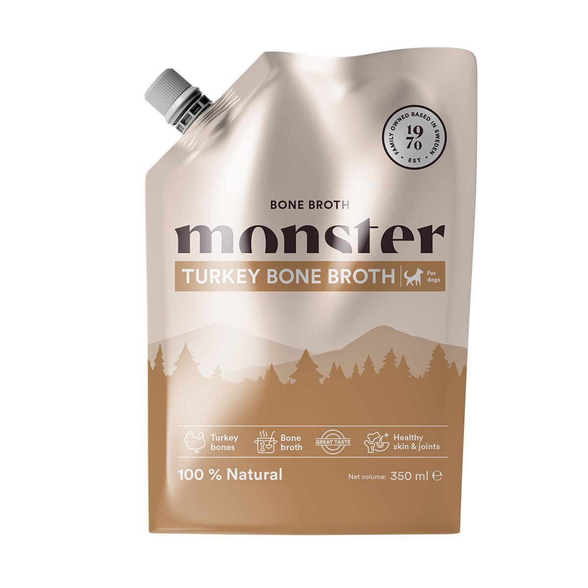 Monster Bone Broth Turkey | Hund - Hundmat - Våtfoder till hund | DogStyle