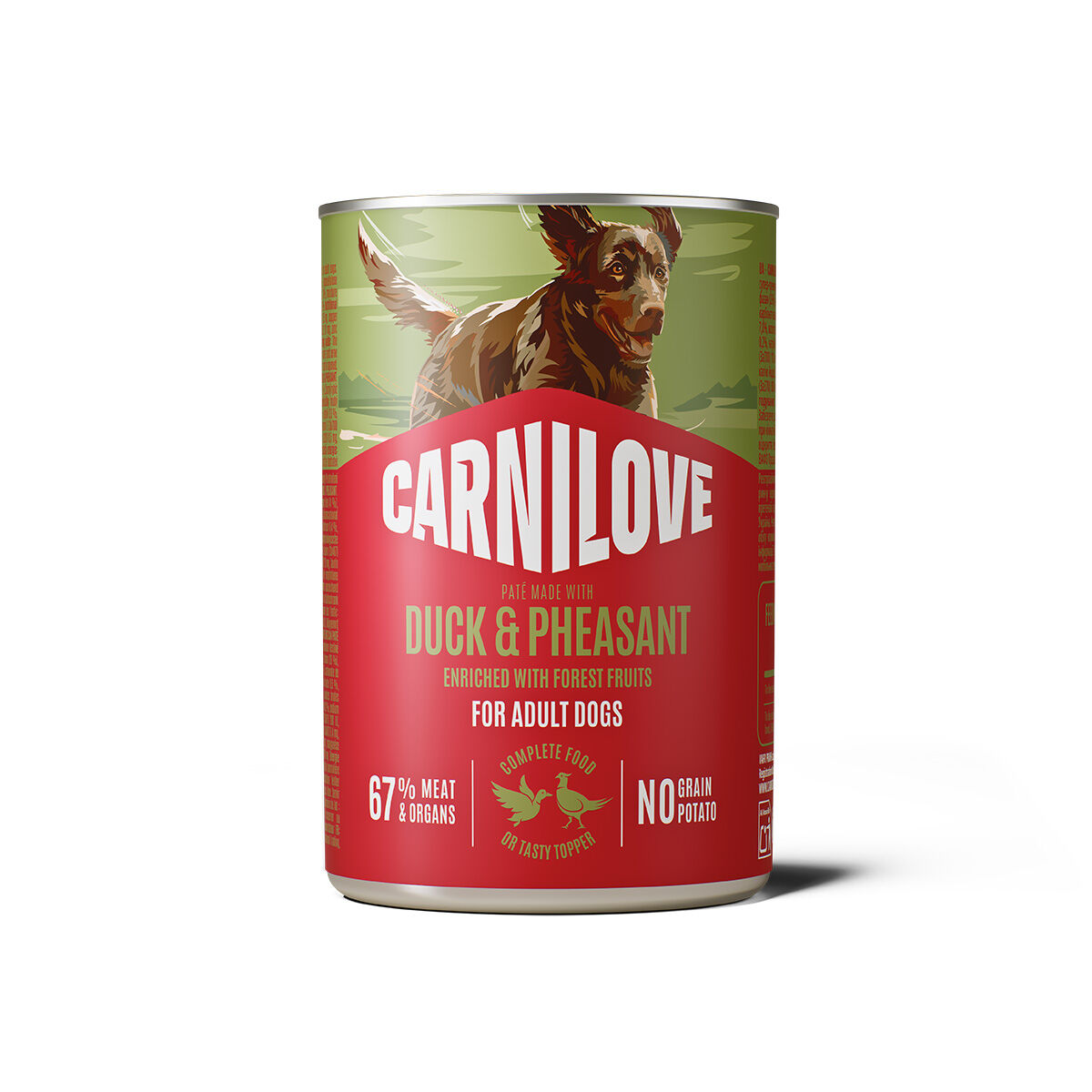 Carnilove Dog Adult Duck & Pheasant Paté Våtfoder till Hund 400 g | Hund - Hundmat - Våtfoder till hund | DogStyle