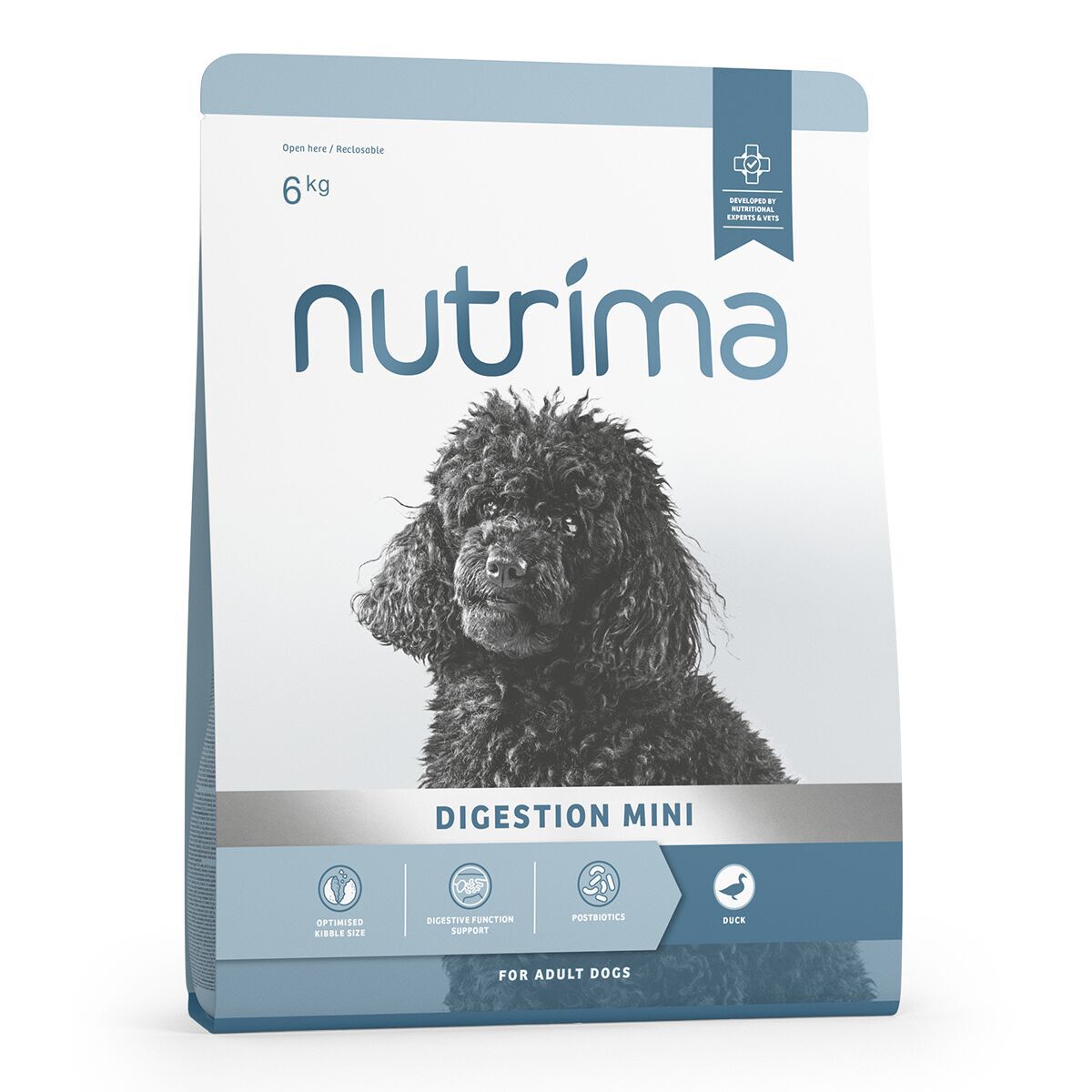 Nutrima Dog Adult Digestion Mini Duck Torrfoder till Hund